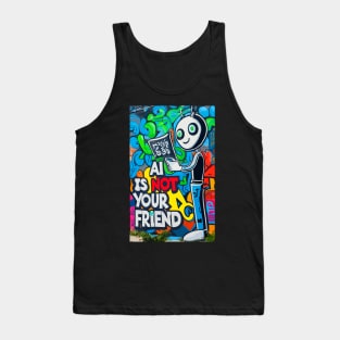 AI Is Not Your Friend Tank Top